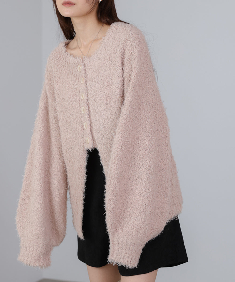 前後2WAYニットカーディガン+ニットキャミワンピース