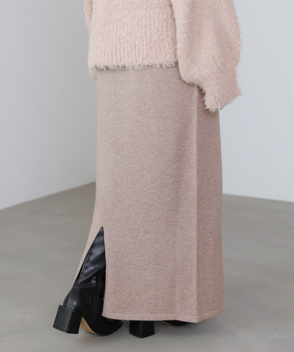 前後2WAYニットカーディガン+ニットキャミワンピース