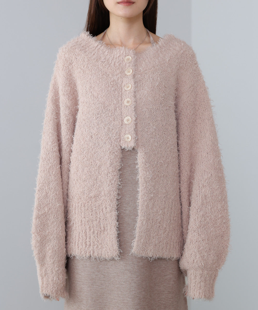 前後2WAYニットカーディガン+ニットキャミワンピース