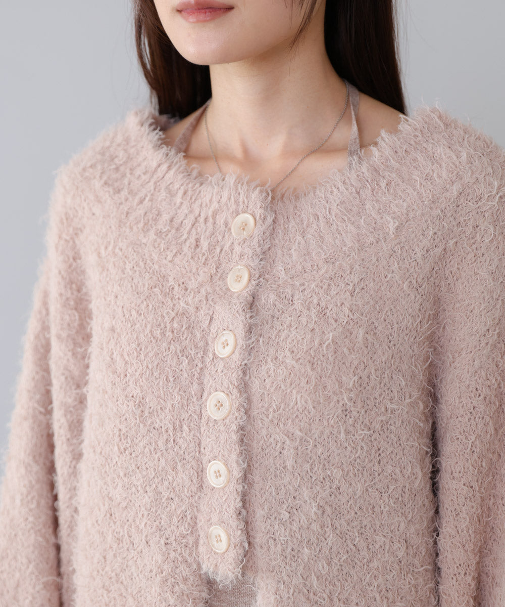 前後2WAYニットカーディガン+ニットキャミワンピース