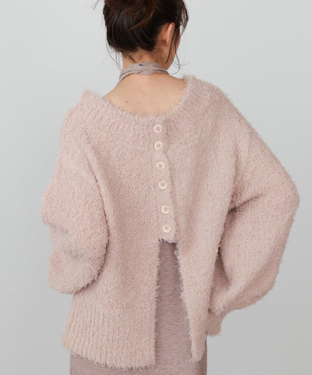 前後2WAYニットカーディガン+ニットキャミワンピース