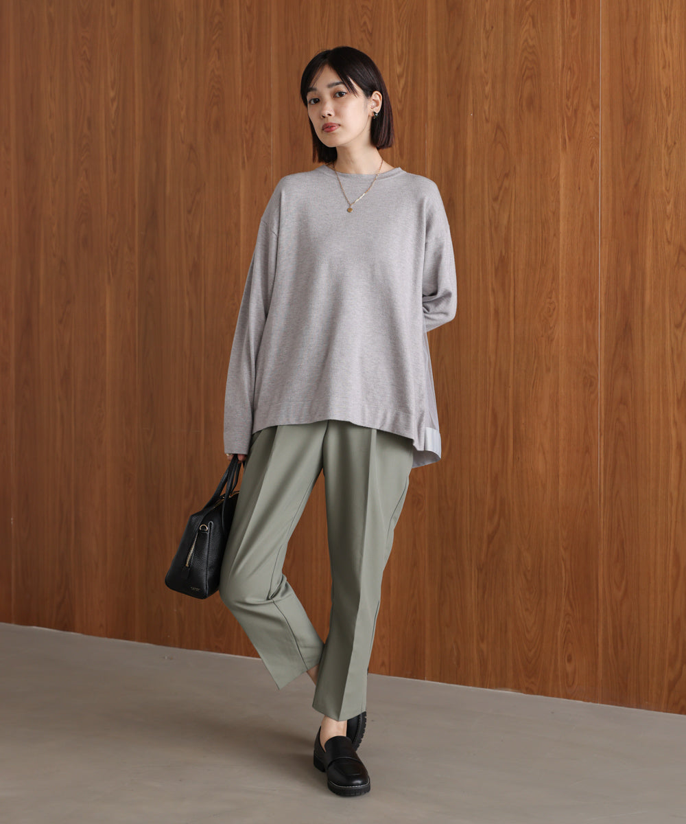 バックチュールニット