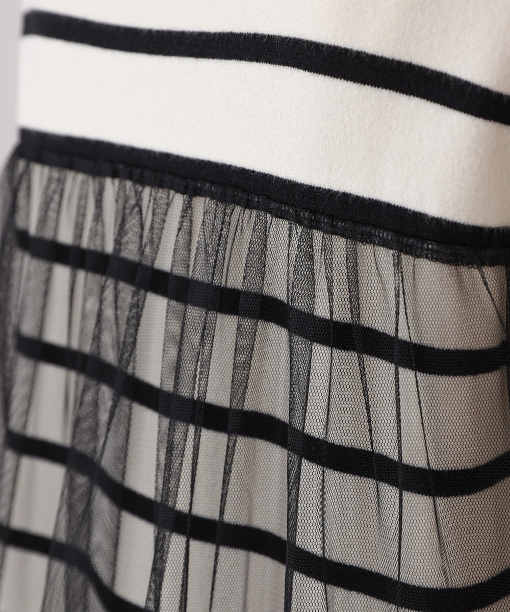 バックチュールニット