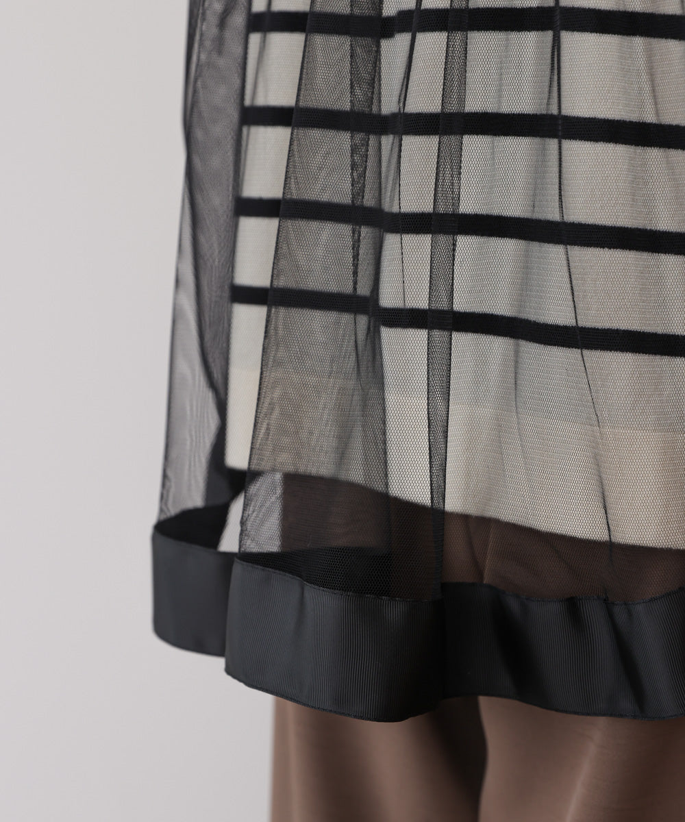 バックチュールニット