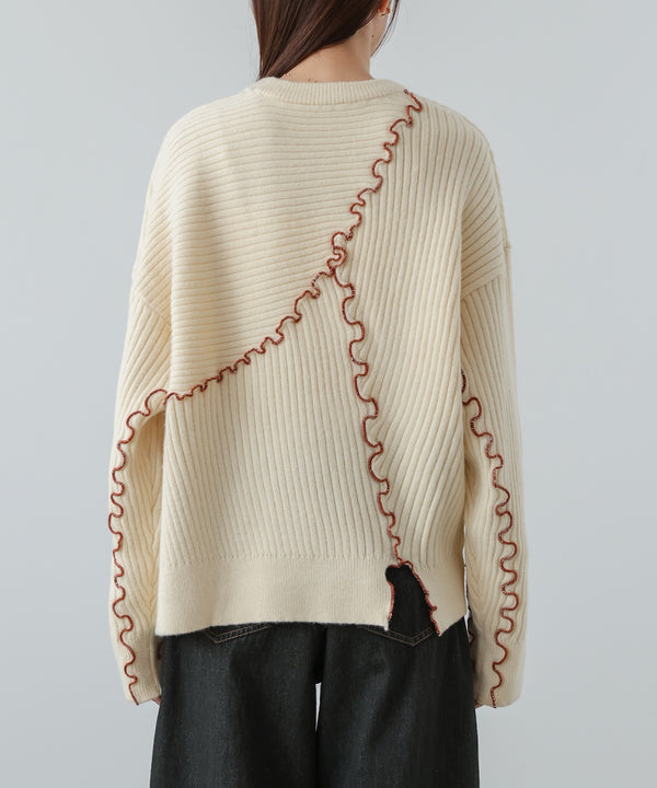 ランダムメロウニットトップス