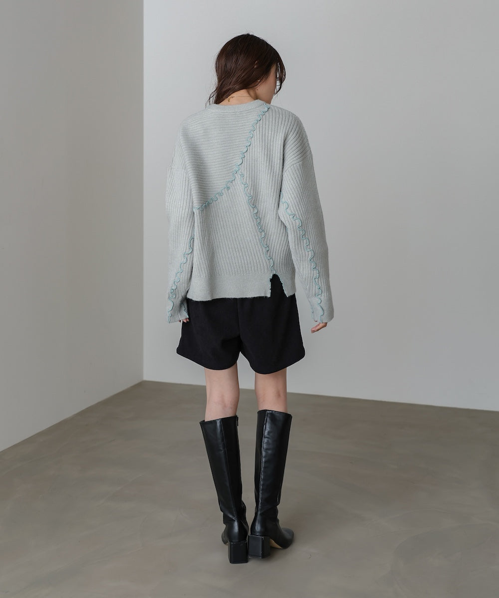 ランダムメロウニットトップス