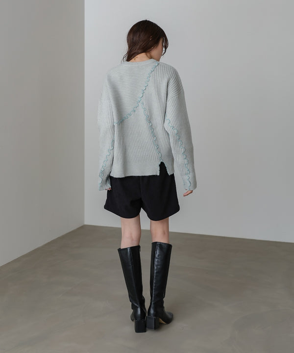 ランダムメロウニットトップス