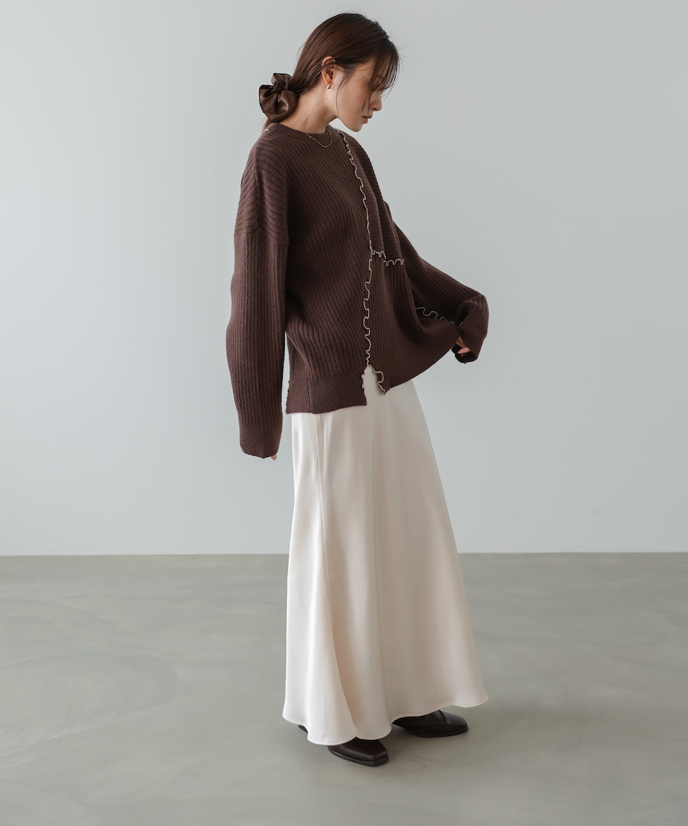 ランダムメロウニットトップス