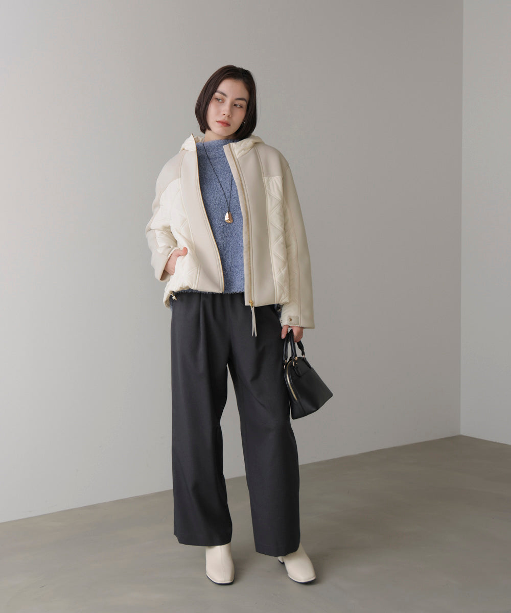 ドッキングフーディブルゾン