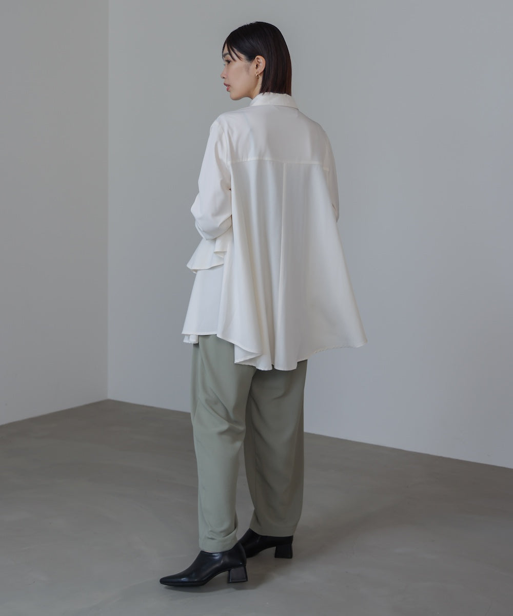 フレアシャツチュニック