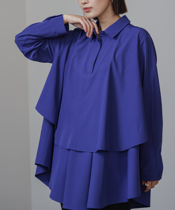 フレアシャツチュニック