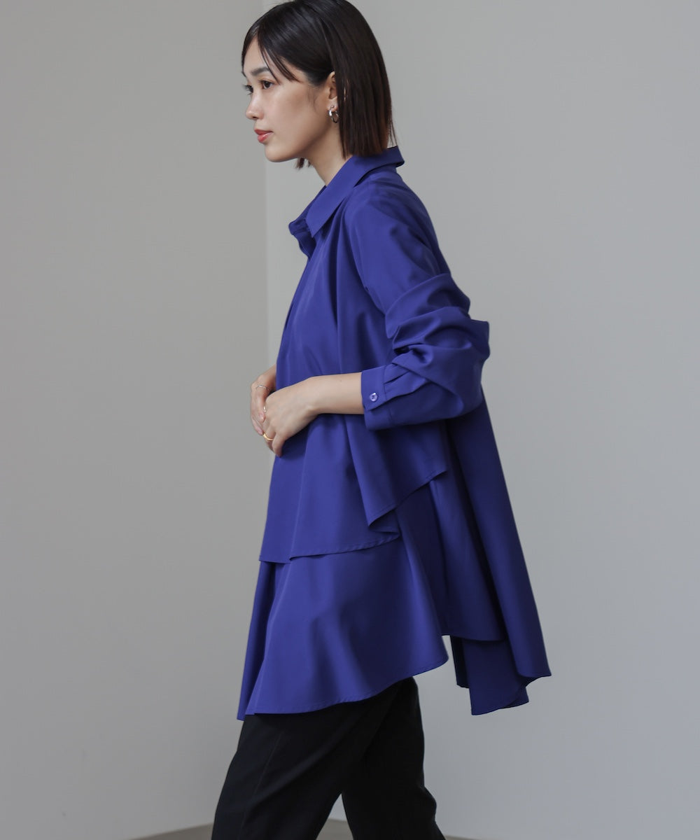 フレアシャツチュニック