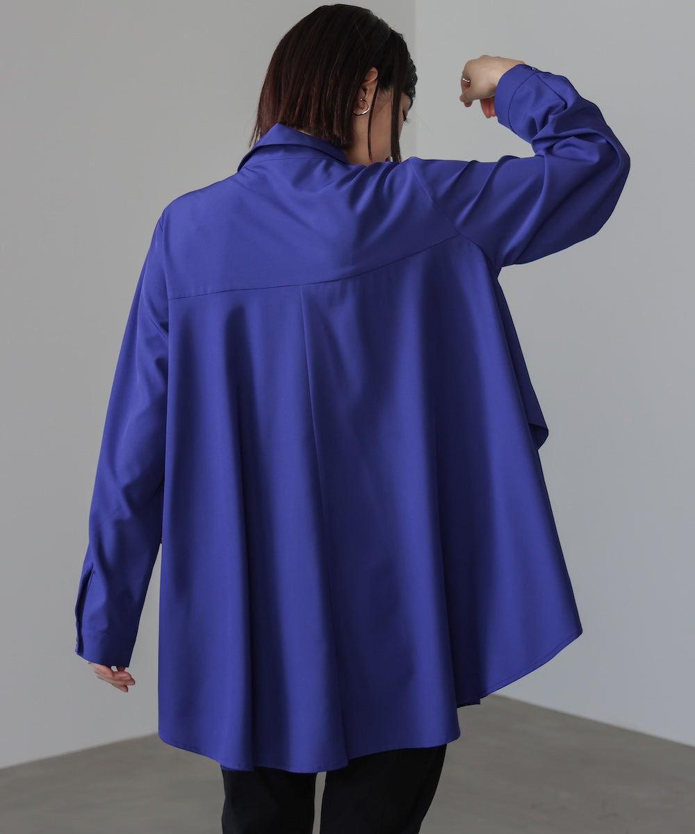 フレアシャツチュニック