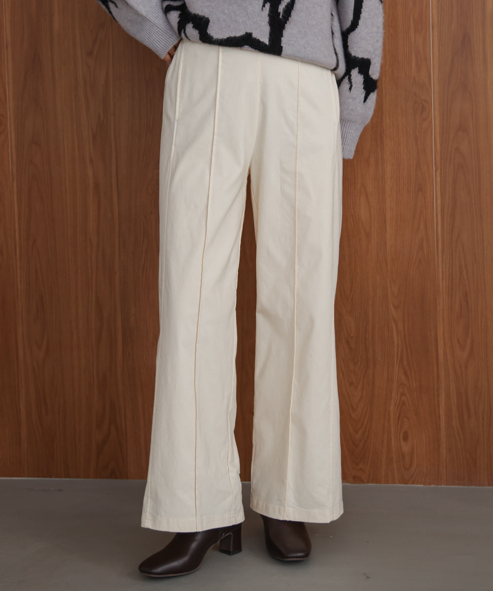 【新色追加】HAKIYASE裏起毛WIDE パンツ