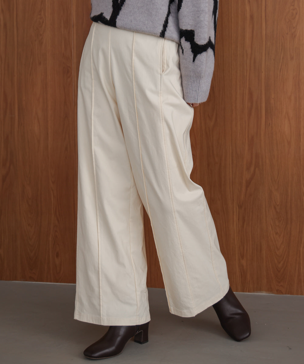 【新色追加】HAKIYASE裏起毛WIDE パンツ