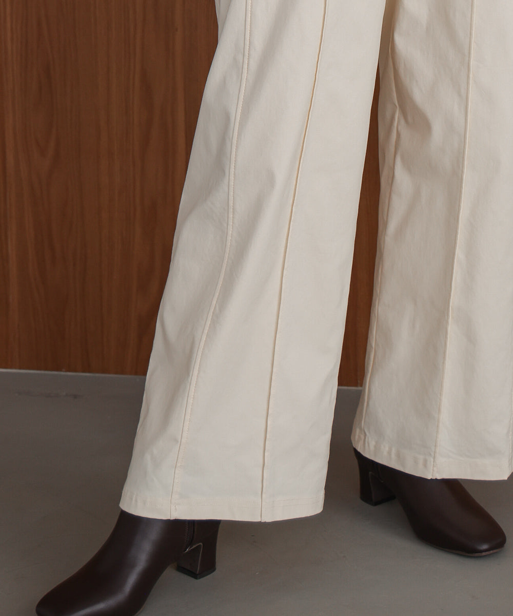 【新色追加】HAKIYASE裏起毛WIDE パンツ