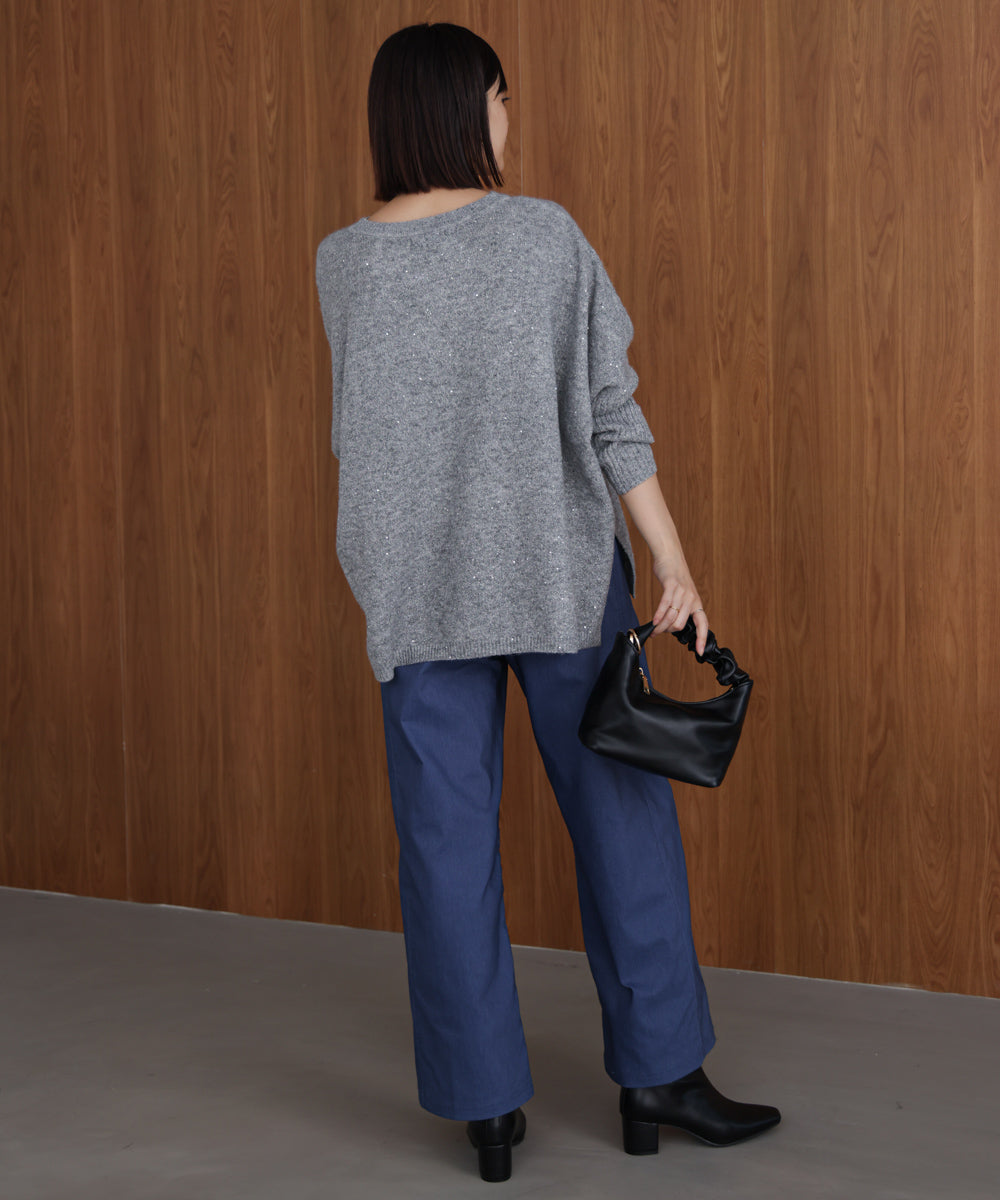 【新色追加】HAKIYASE裏起毛WIDE パンツ