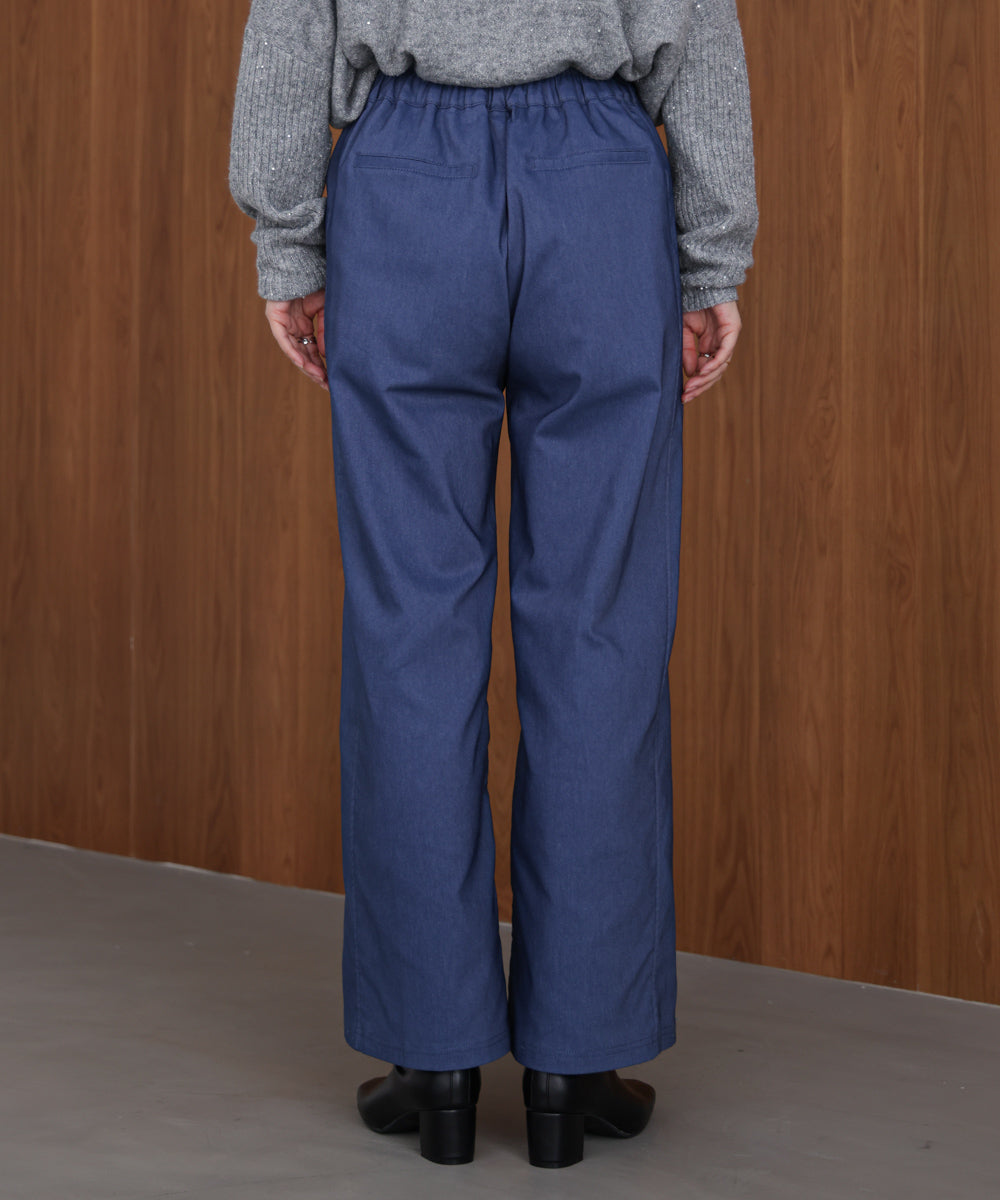 【新色追加】HAKIYASE裏起毛WIDE パンツ