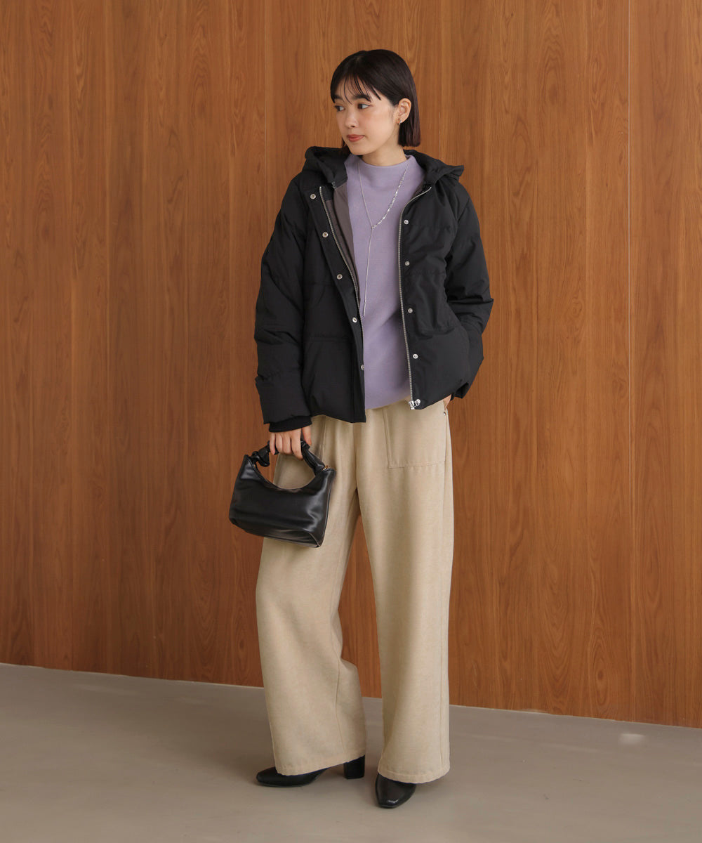 起毛リラックスパンツ