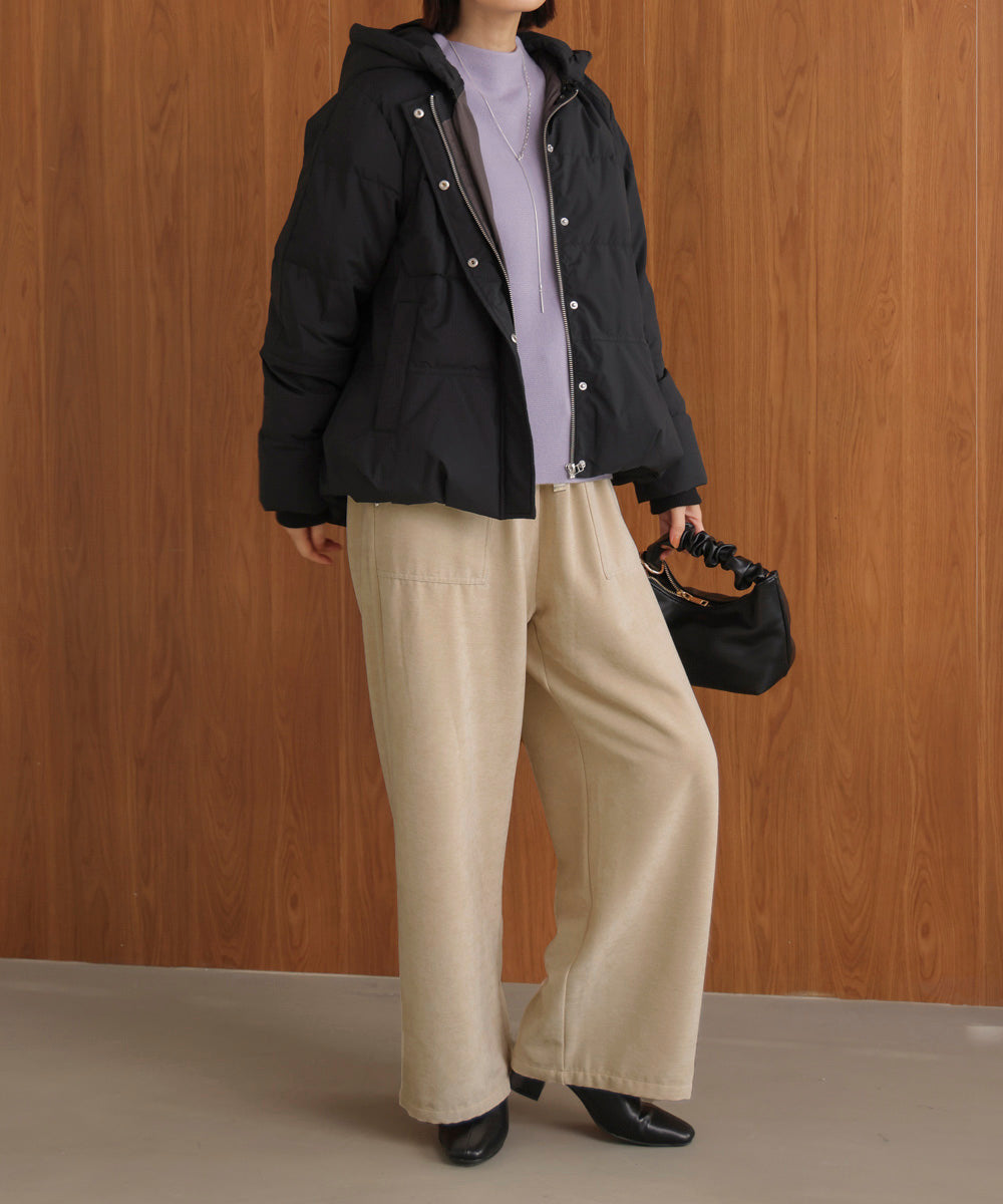 起毛リラックスパンツ