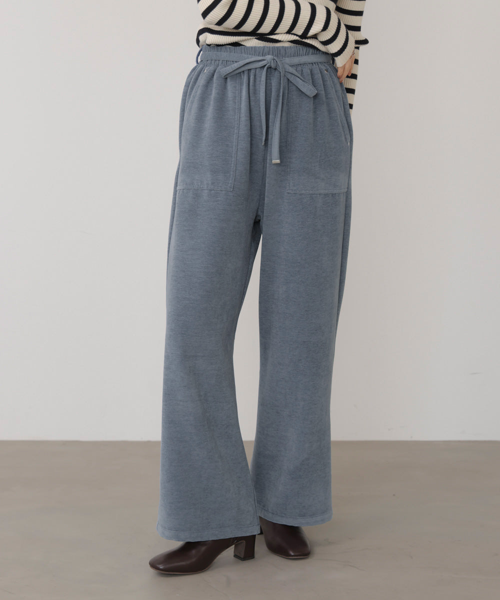 起毛リラックスパンツ