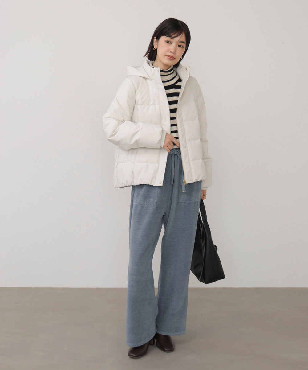 起毛リラックスパンツ