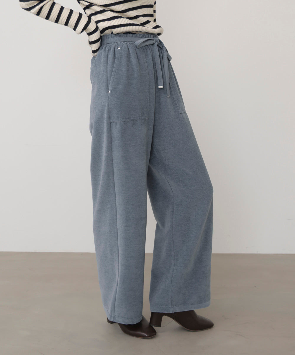 起毛リラックスパンツ