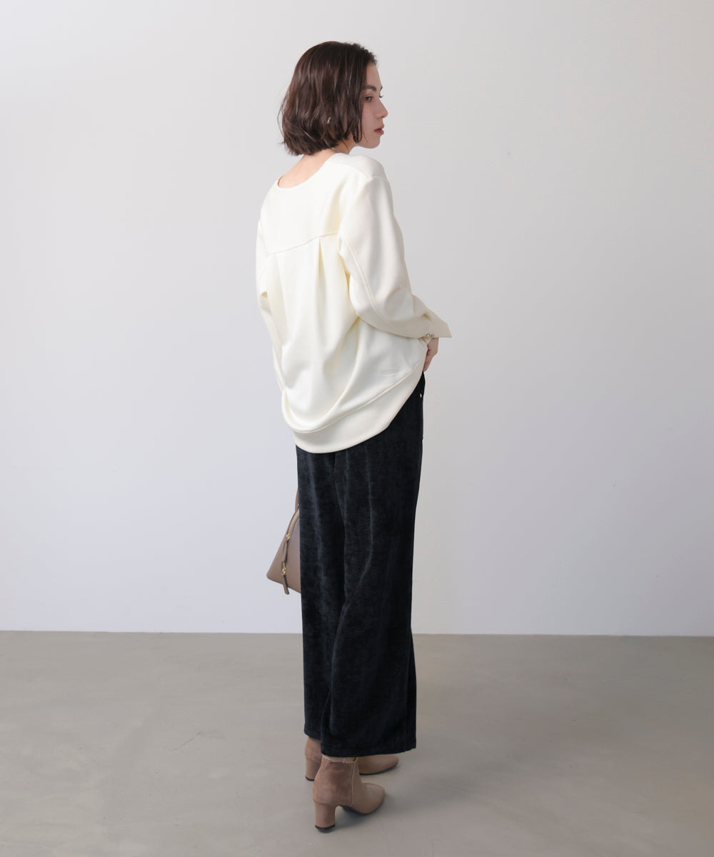 起毛リラックスパンツ