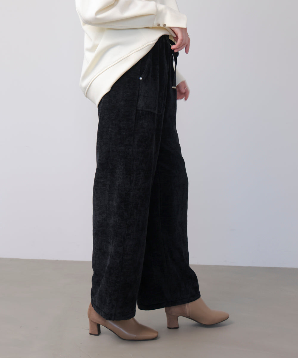 起毛リラックスパンツ