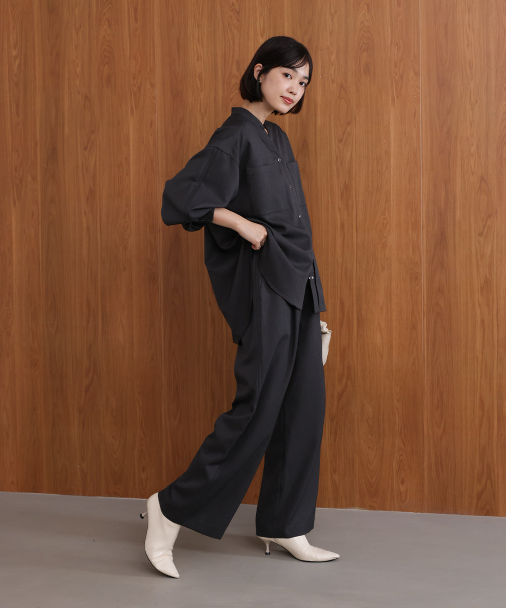 【撥水・防汚加工】サイド切替パンツ