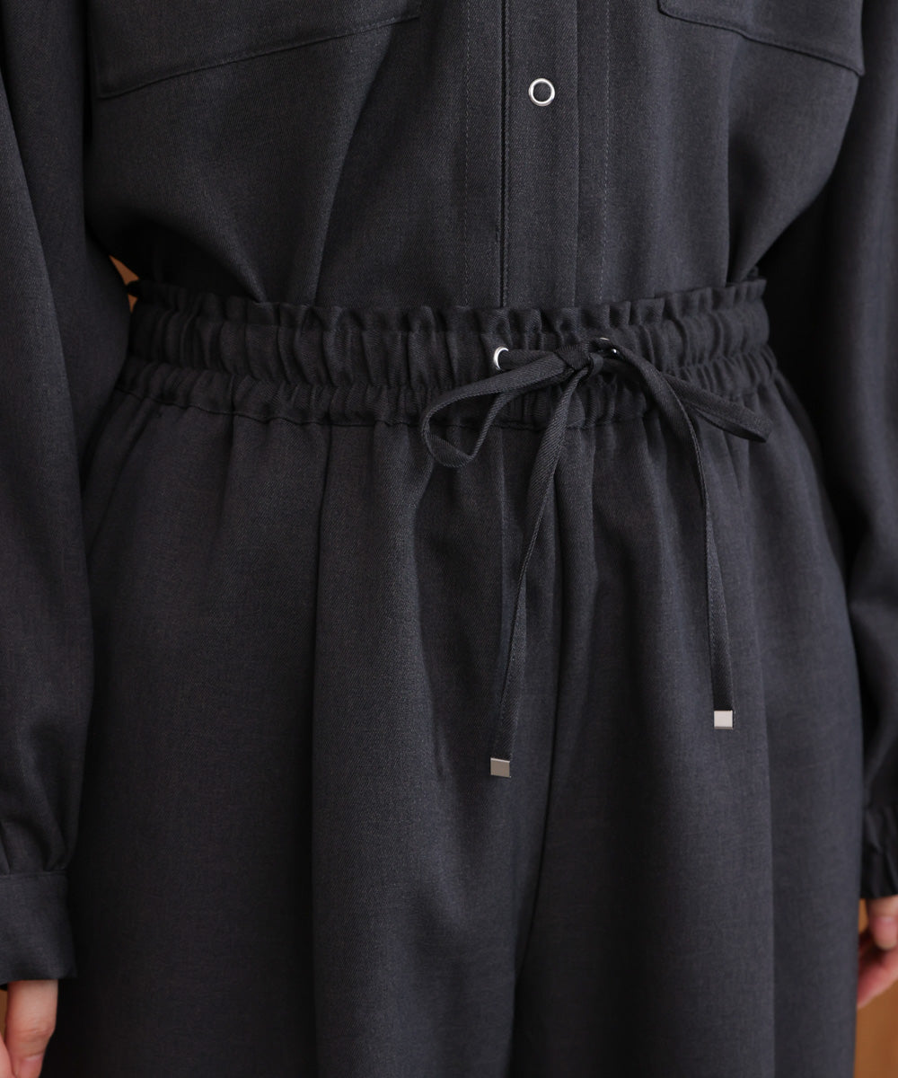 【撥水・防汚加工】サイド切替パンツ