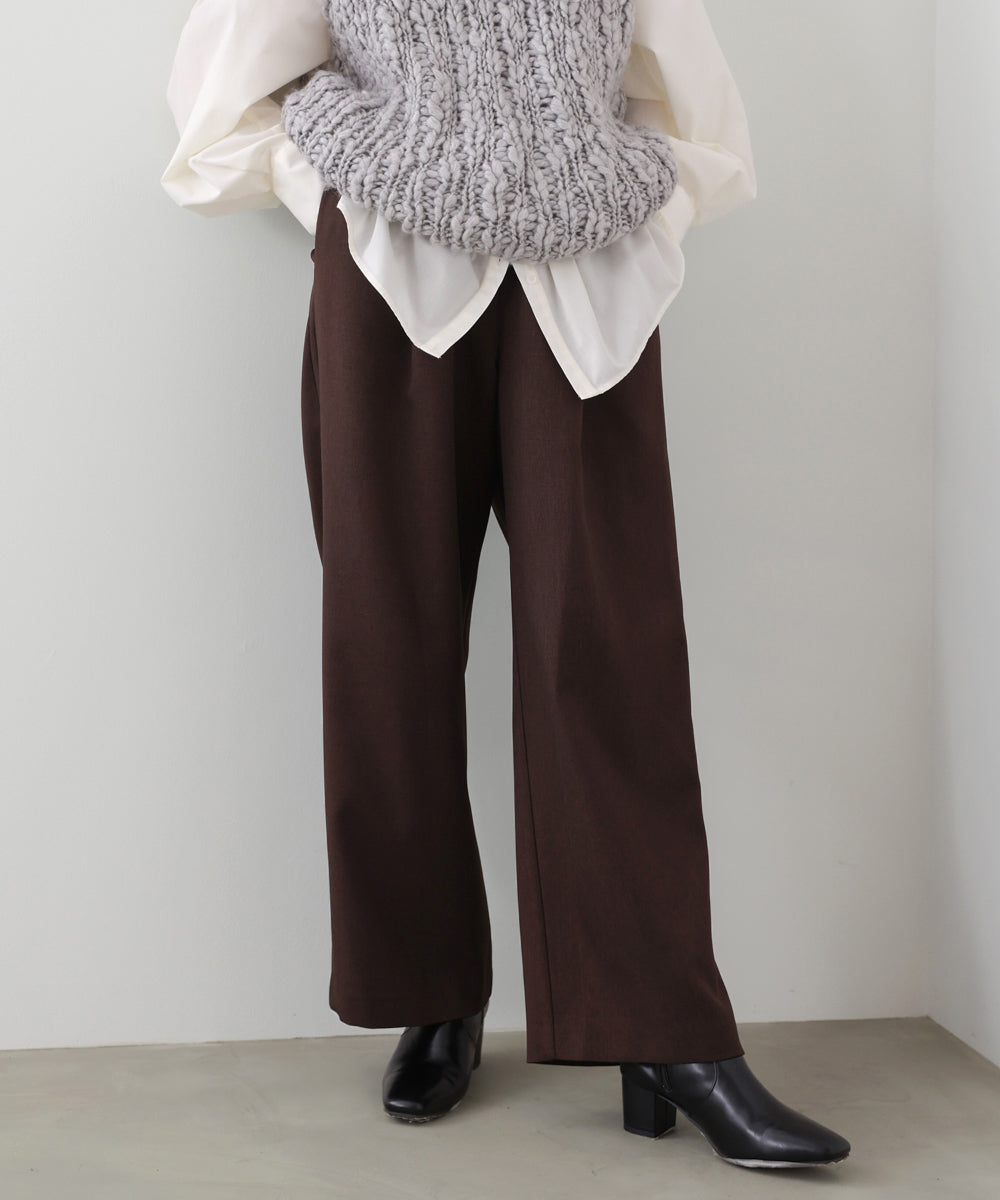 【撥水・防汚加工】サイド切替パンツ