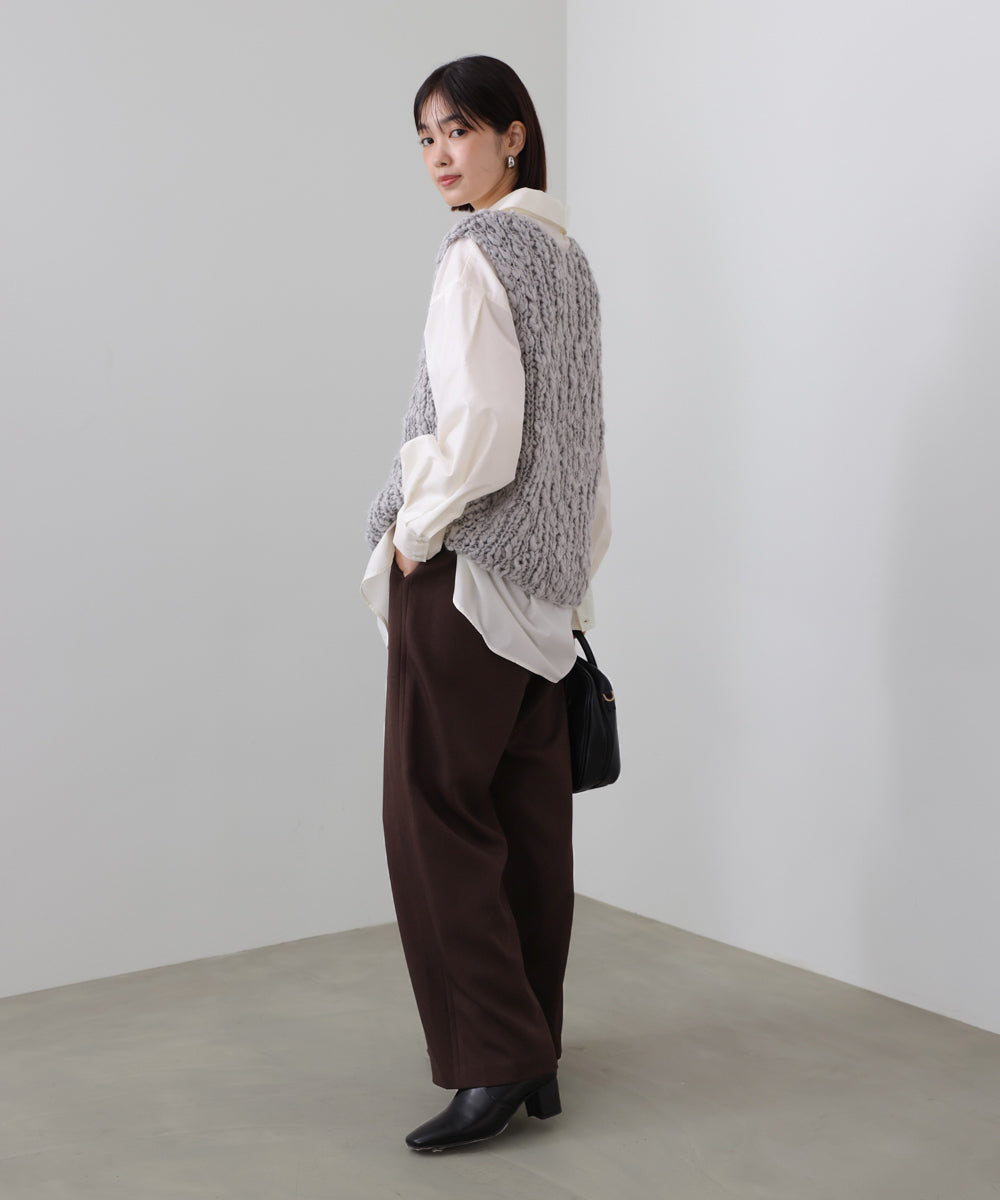 【撥水・防汚加工】サイド切替パンツ