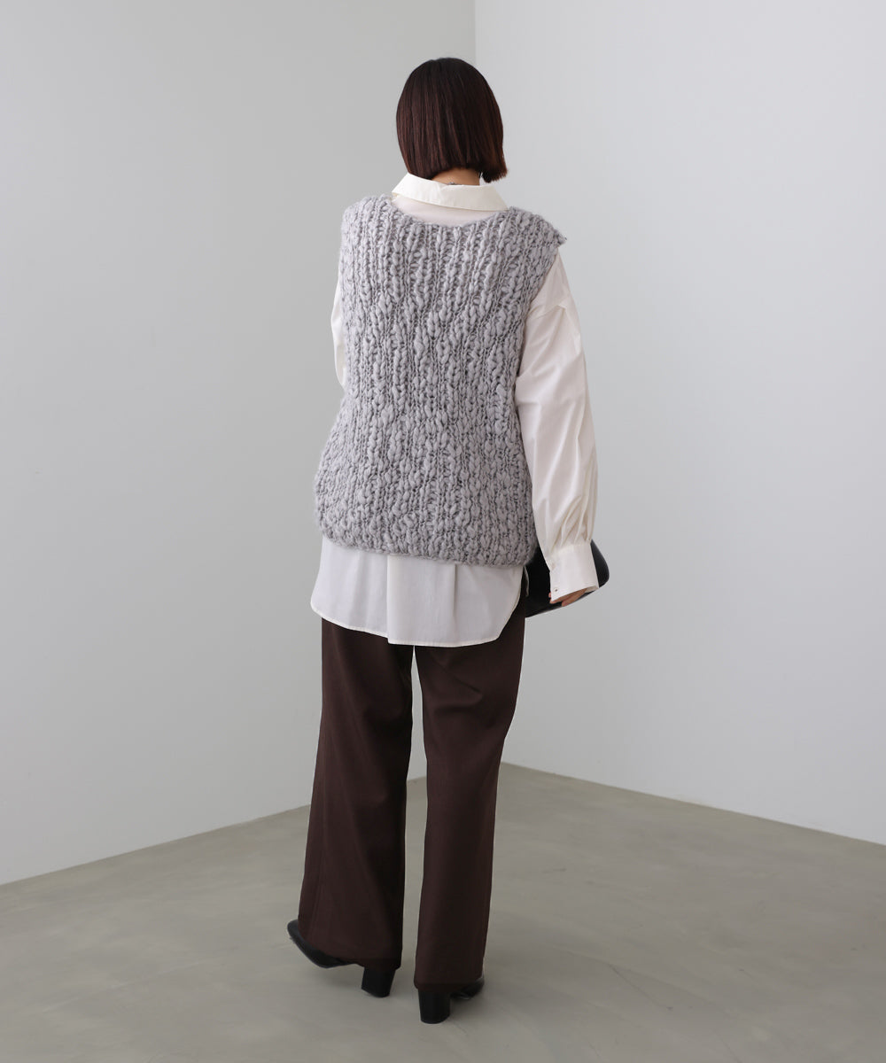 【撥水・防汚加工】サイド切替パンツ