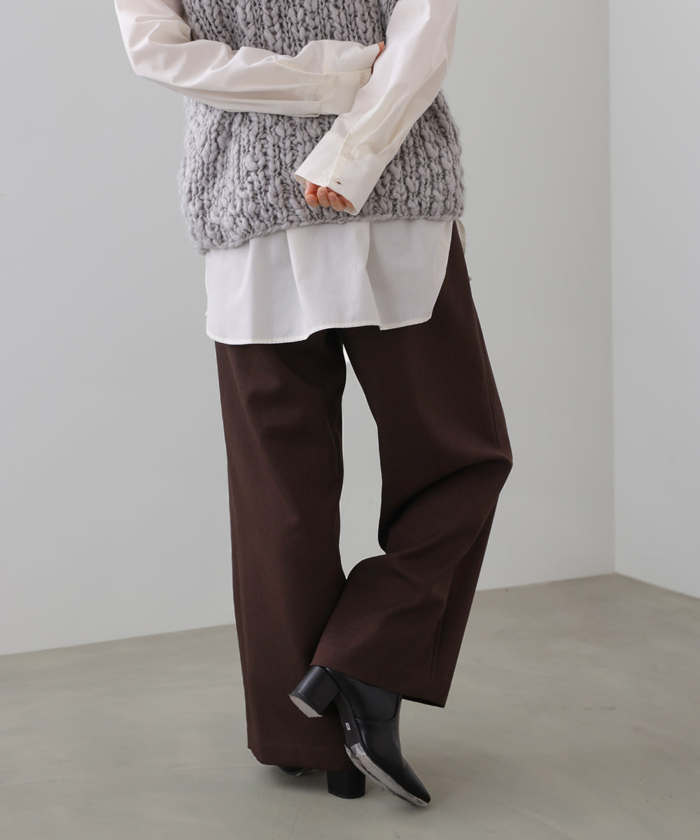 【撥水・防汚加工】サイド切替パンツ