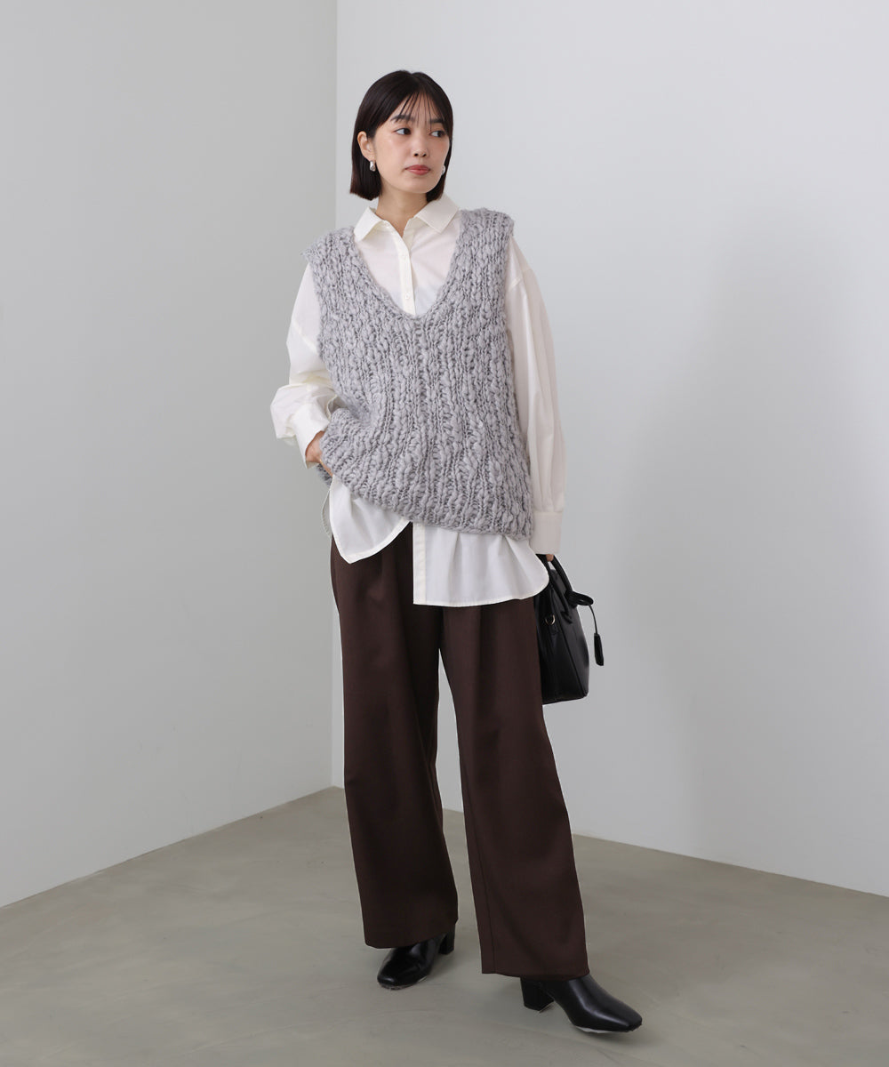 【撥水・防汚加工】サイド切替パンツ