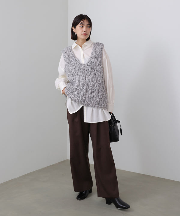 【撥水・防汚加工】サイド切替パンツ