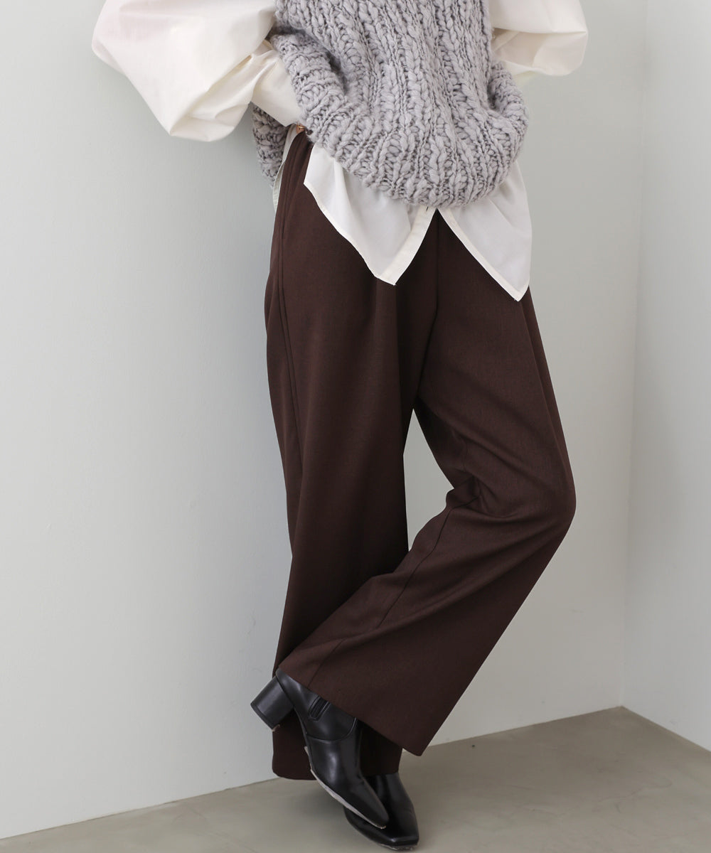 【撥水・防汚加工】サイド切替パンツ