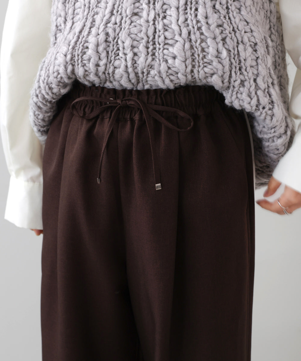 【撥水・防汚加工】サイド切替パンツ