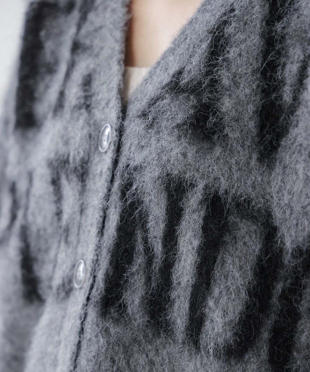 ケガキロゴニットカーディガン