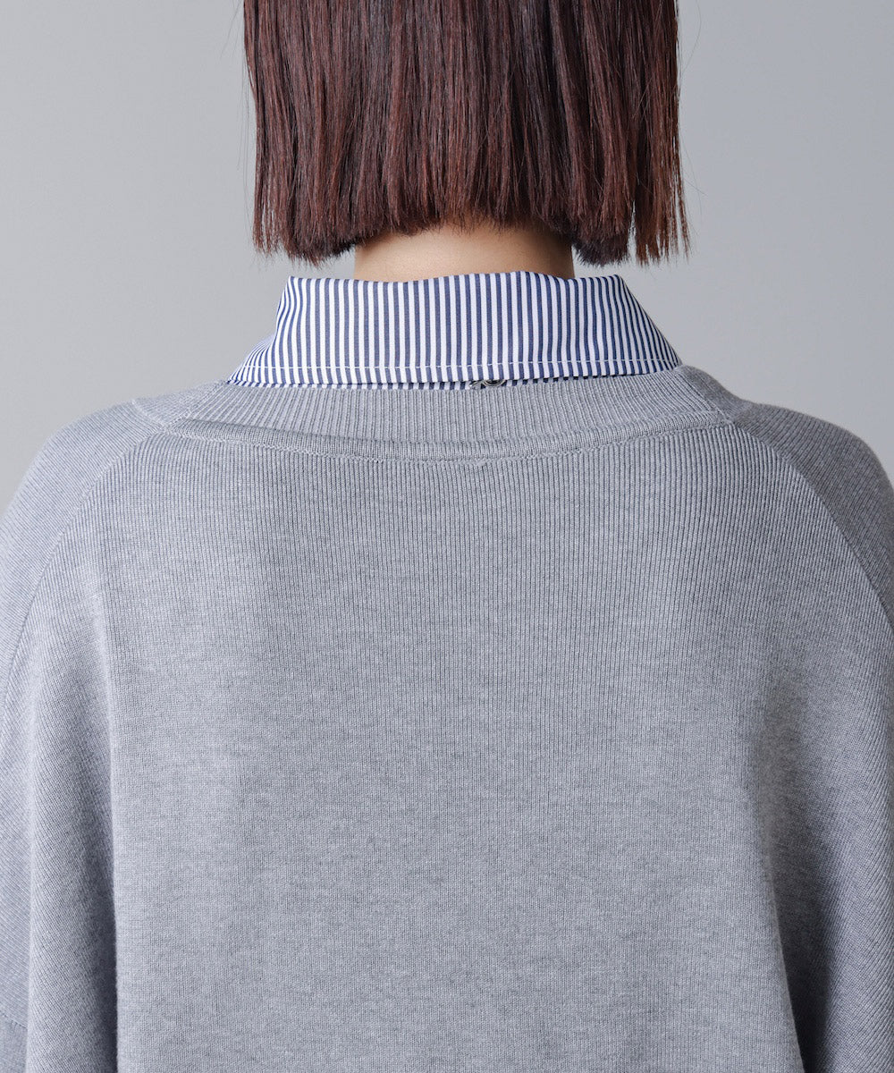 ゆるニットセットレイヤードプルオーバー