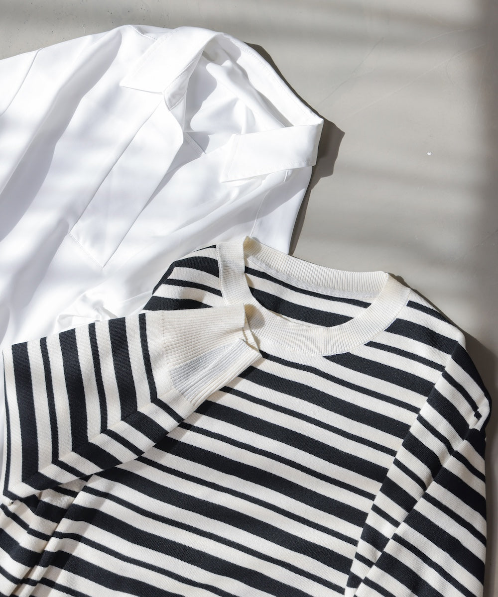 ゆるニットセットレイヤードプルオーバー