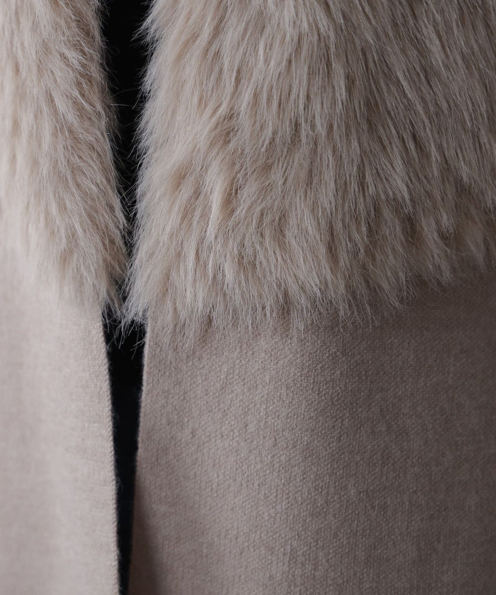 ファーコンビミドルベスト