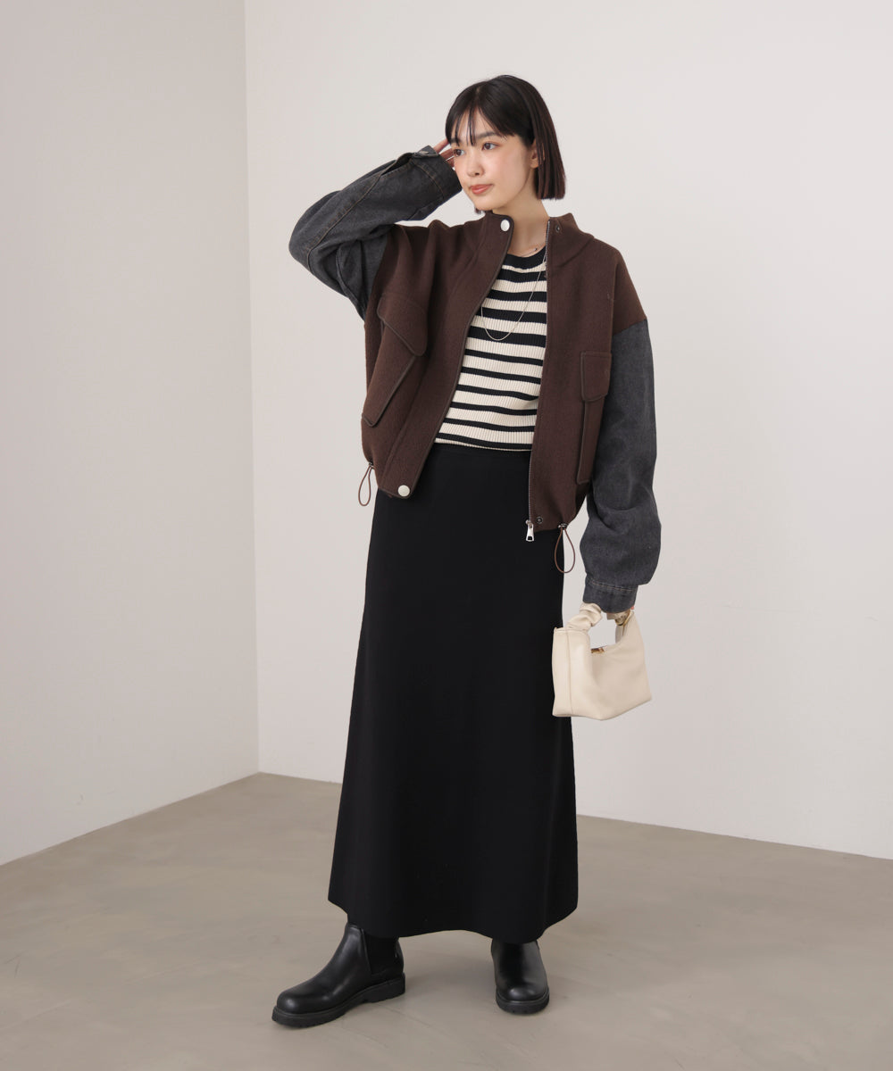 ミラノリブスカート