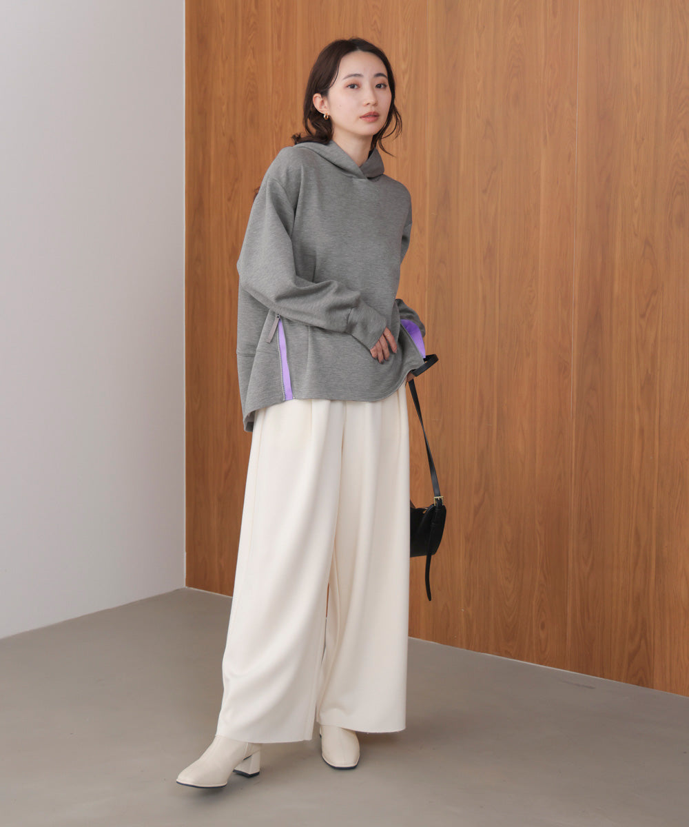 シルキーダンボールコクーンパーカー