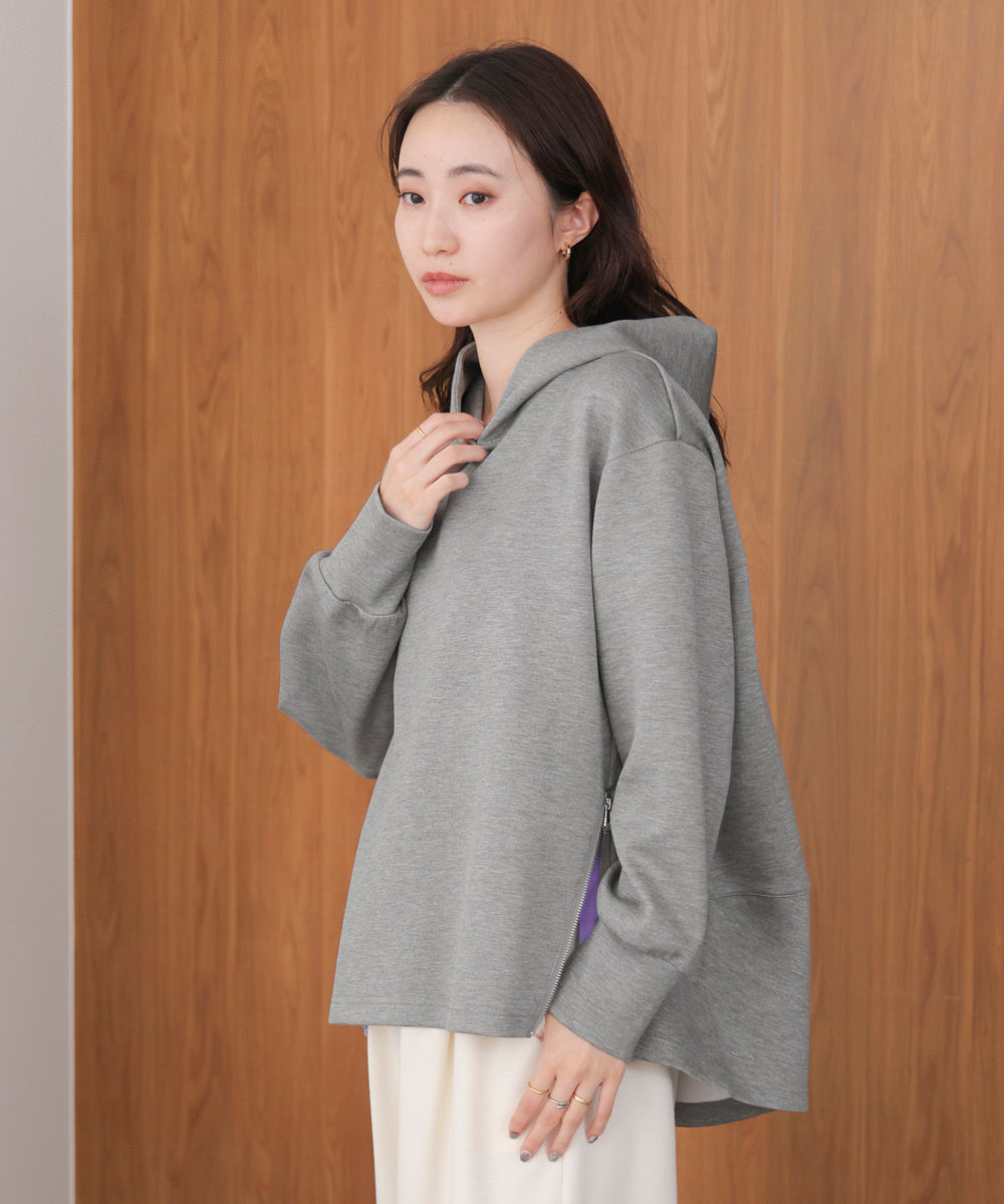 シルキーダンボールコクーンパーカー