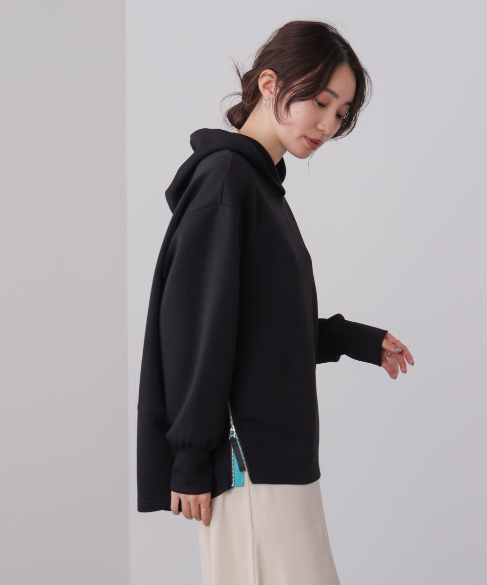 シルキーダンボールコクーンパーカー