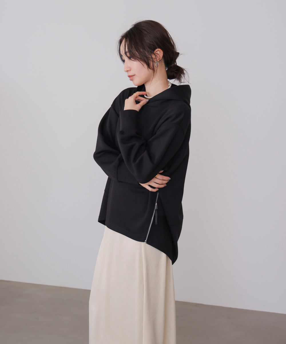 シルキーダンボールコクーンパーカー