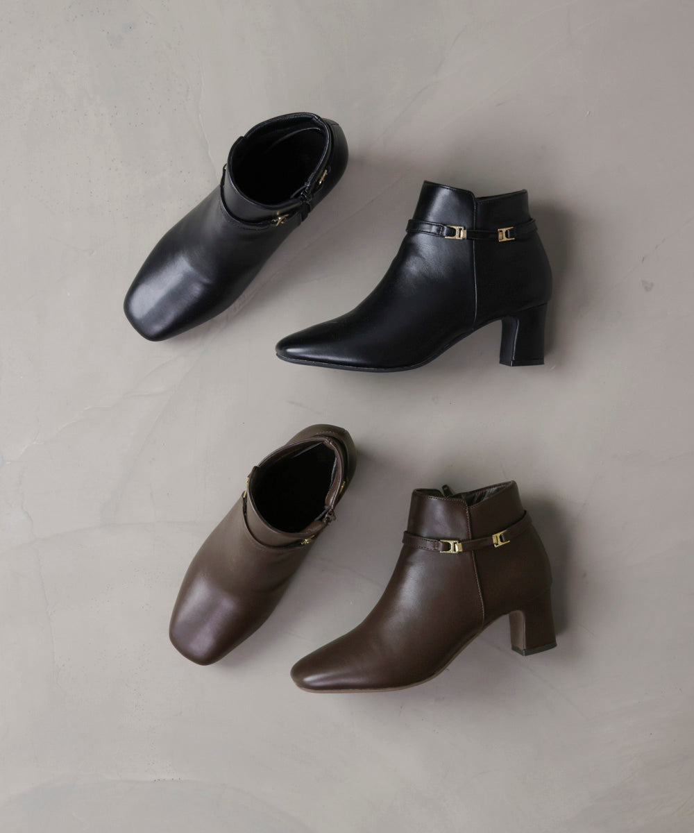 2WAYチャームショートブーツ