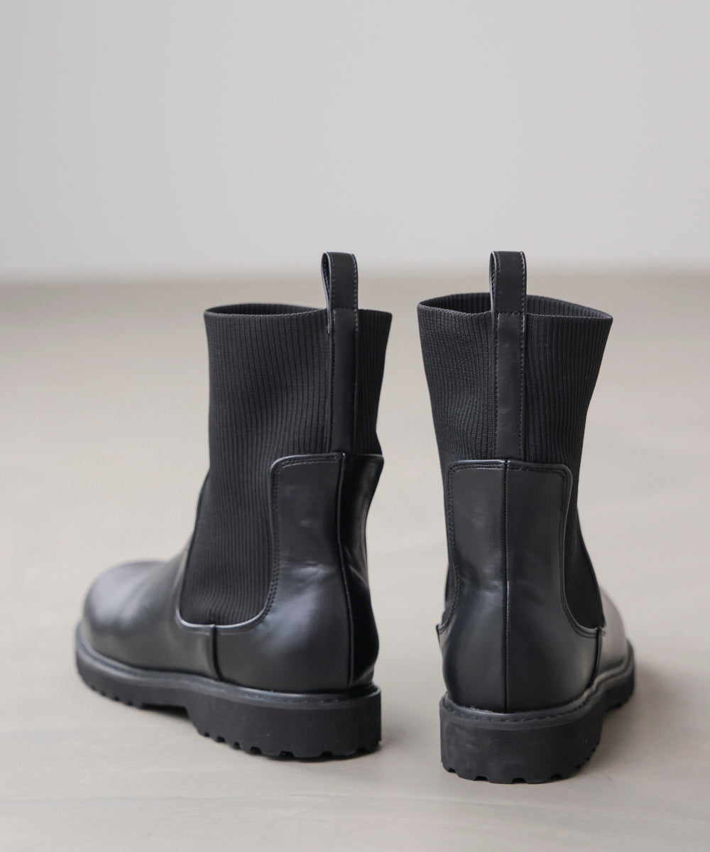 ニットゴアサイドブーツ